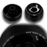 W-Power Short Hub Steering Wheel Adapter 6-Bolt - Fits Scion FR-S / Subaru BRZ / Toyota 86 -Black