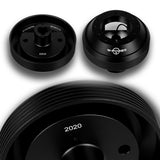 W-Power Short Hub Steering Wheel Adapter 6-Bolt - Fits Honda Accord / Civic / S2000, Acura TSX -Black