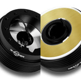 W-Power Short Hub Steering Wheel Adapter 6-Bolt  - Fits Volkswagen Golf / Jetta / Passat -Black