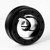 W-Power Short Hub Steering Wheel Adapter 6-Bolt  - Fits Volkswagen Golf / Jetta / Passat -Black