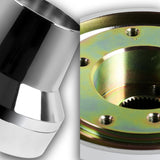 For 1986-2006 Freightliner All Models T01 Steering Wheel Hub Adapter - 5-Hole Chrome