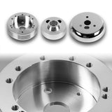 Fits Chevrolet, GMC, Jeep, Pontiac 5 & 6-Hole Steering Wheel Hub Adapter Kit -Chrome