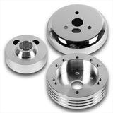 Fits Chevrolet, GMC, Jeep, Pontiac 5 & 6-Hole Steering Wheel Hub Adapter Kit -Chrome