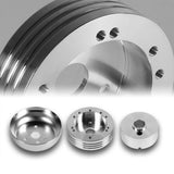 Fits 1960-1968 Chevrolet / GMC Truck Model 5 & 6-Hole Steering Wheel Hub Adapter Kit -Chrome