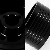 3/4" Keyway Marine Boat Steering Wheel Hub Adapter Kit - Fits Grant 5 & 6-Hole Wheels -Black