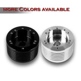 3/4" Keyway Marine Boat Steering Wheel Hub Adapter Kit - Fits Grant 5 & 6-Hole Wheels -Black