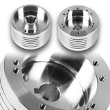 3/4" Keyway Marine Boat Steering Wheel Hub Adapter Kit - Fits Grant 5 & 6-Hole Wheels -Chrome