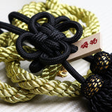 Junction Produce JP Purple Embroidery Set of Neck rest Pillows with Seatbelt Covers & GB Fusa Charm