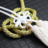 Junction Produce JP Purple Embroidery Set of Neck rest Pillows with Seatbelt Covers & GW Fusa Charm