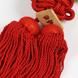 Junction Produce JP Purple Embroidery Set of Neck rest Pillows with Seatbelt Covers & SR Fusa Charm