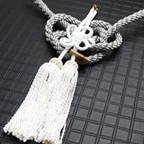 JUNCTION PRODUCE JP VIP Set Car Neck Rest Pillow Headrest Blue + SW Charm Kin Tsuna Rope