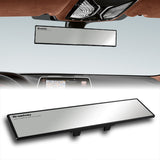 Broadway 400MM Wide Universal Interior Clip On Largest Visibility Rear View Mirror -Clear Tint Flat