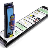 Broadway 400MM Wide Universal Interior Clip On Largest Visibility Rear View Mirror -Blue Tint Convex