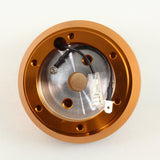 NRG Steering Wheel 6-Bolt Gold Short HUB Adapter For Nissan Altima / Maxima / Sentra -SRK-140H-RG