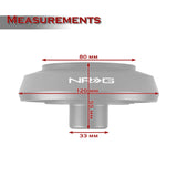 NRG For Dodge Charger / Challenger / Durango Steering Wheel Short Thin HUB Adapter -SRK-197H