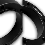 NRG Aluminum 0.5 Inch 6 X70mm Steering Wheel Universal Hub Adapter Spacer -SRK-520BK