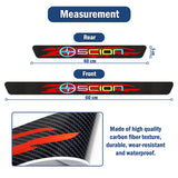 Carbon Fiber Car Door Scuff Sill Cover Panel Step Protector For SCION NEW 4PCS Set