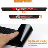 4PCS Set Carbon Fiber Car Door Scuff Sill Cover Panel Step Protector For SCION NEW