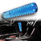 JDM Universal Clear Spiral Crystal VIP Manual Bubble Shifter Shift Knob Head 150mm