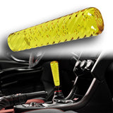 JDM Universal Clear Spiral Crystal VIP Manual Bubble Shifter Shift Knob Head 150mm