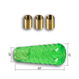 JDM Universal Spiral Crystal VIP Manual Bubble Shifter Shift Knob Head 100mm