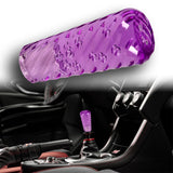JDM Universal Spiral Crystal VIP Manual Bubble Shifter Shift Knob Head 100mm