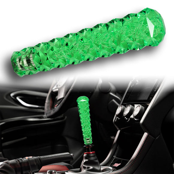 Universal 3D Diamond Crystal VIP Manual Bubble Shifter Shift Knob Head - 20CM