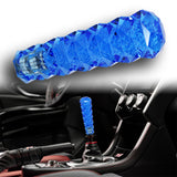 Universal 3D Diamond Crystal VIP Manual Bubble Shifter Shift Knob Head - 15CM