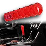 Universal 3D Diamond Crystal VIP Manual Bubble Shifter Shift Knob Head - 15CM