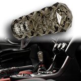 Universal 3D Diamond Crystal VIP Manual Bubble Shifter Shift Knob Head - 10CM