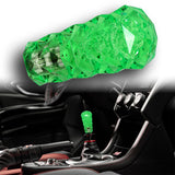 Universal 3D Diamond Crystal VIP Manual Bubble Shifter Shift Knob Head - 10CM