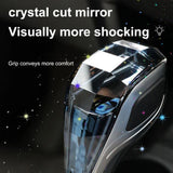 Crystal Handle Touch Motion Activated LED Car Gear Shift Knob Shifter for FORD