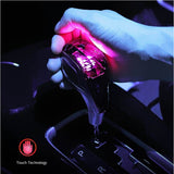 Crystal Handle Touch Motion Activated LED Car Gear Shift Knob Shifter for MAZDA