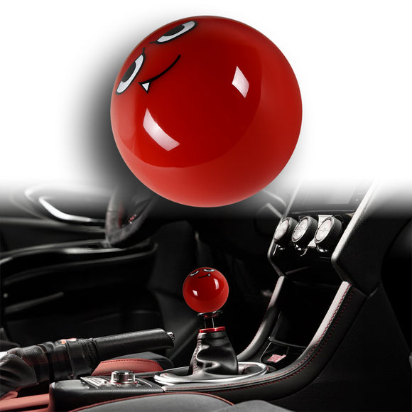 Black EVIL EYE FACE Manual Gear Stick Shift Knob Lever Shifter Universal Acrylic