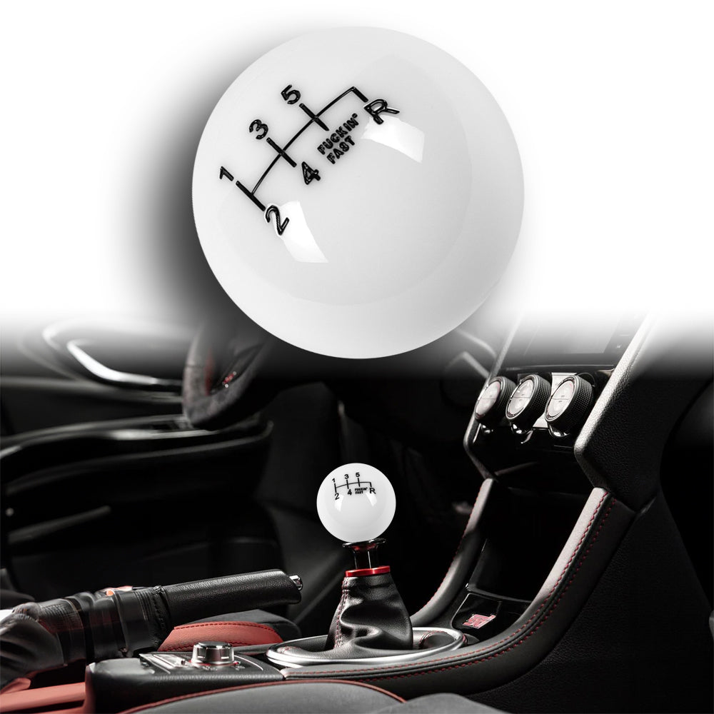 JDM 58mm Round Racing FuckING Fast Manual Gear Stick Shift Knob Lever –  MAKOTO_JDM
