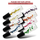 20CM JDM Clear Real Flowers Manual Gear Stick Shift Knob Lever Shifter Head VIP