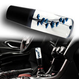 15CM JDM Clear Real Flowers Manual Gear Stick Shift Knob Lever Shifter Head VIP
