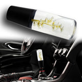 15CM JDM Clear Real Flowers Manual Gear Stick Shift Knob Lever Shifter Head VIP