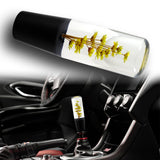 15CM JDM Clear Real Flowers Manual Gear Stick Shift Knob Lever Shifter Head VIP
