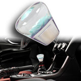 JDM Clear Real Rose Flower Diamond Shape Manual Gear Stick Shift Knob 50mm New