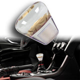 JDM Clear Real Rose Flower Diamond Shape Manual Gear Stick Shift Knob 50mm New