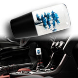 10CM JDM Clear Real Flowers Manual Gear Stick Shift Knob Lever Shifter Head VIP