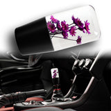 10CM JDM Clear Real Flowers Manual Gear Stick Shift Knob Lever Shifter Head VIP