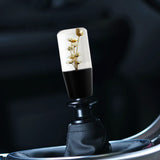 10CM JDM Clear Real Flowers Manual Gear Stick Shift Knob Lever Shifter Head VIP