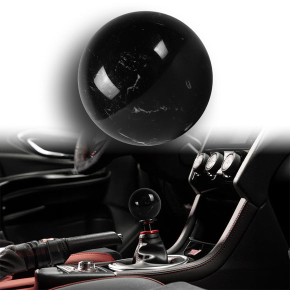 Pearl Black Marble Style Manual Gear Stick Shift Knob Lever Shifter Universal