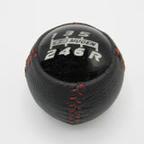 JDM Mugen Leather shift knob 6 Speed for HONDA CRZ Type R Civic FA5 FG2 SI Black