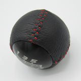 JDM Mugen Leather shift knob 6 Speed for HONDA CRZ Type R Civic FA5 FG2 SI Black