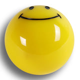JDM HAPPY SMILE FACE Yellow Round Ball Manual Car Gear Stick Shift Knob Shifter