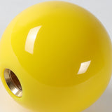 JDM HAPPY SMILE FACE Yellow Round Ball Manual Car Gear Stick Shift Knob Shifter