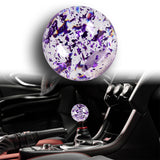 JDM 58mm Round Ball Sphere Glitter Manual Gear Stick Shift Knob Lever Shifter